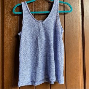 NWT LOFT Blue Tank